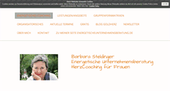 Desktop Screenshot of energetisches-coachen.de